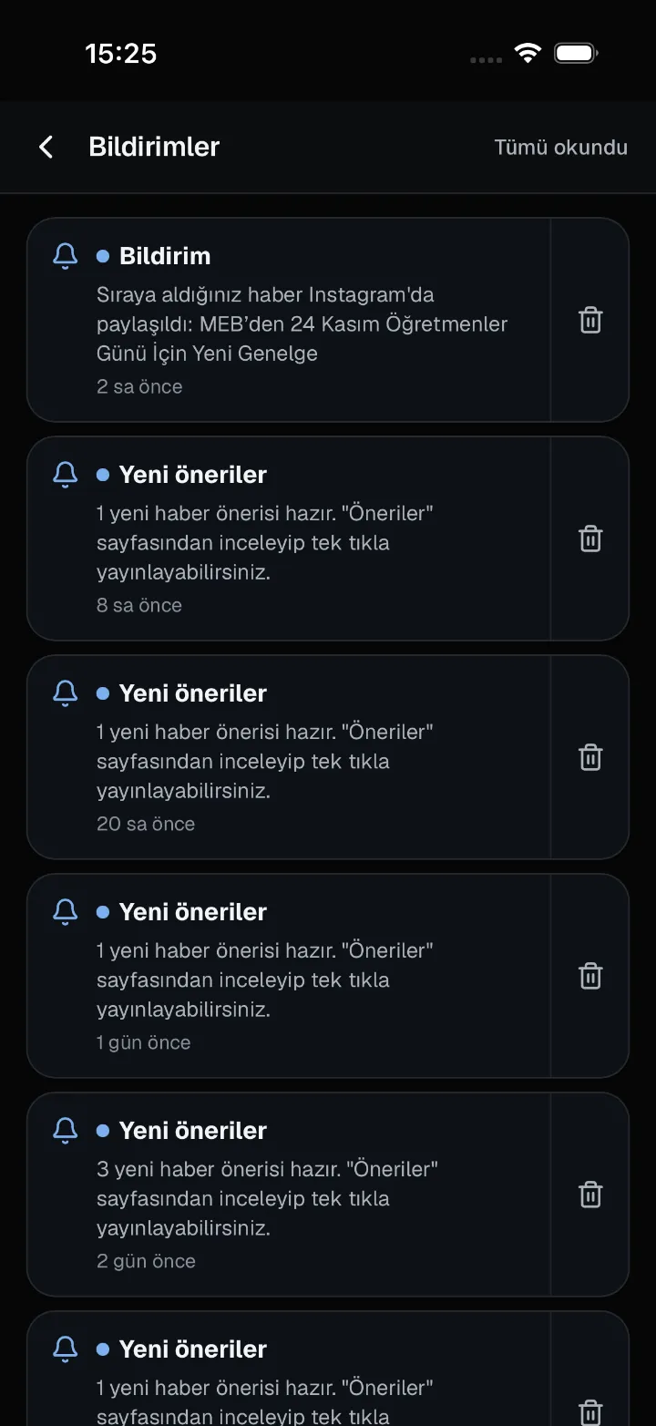Bildirimler